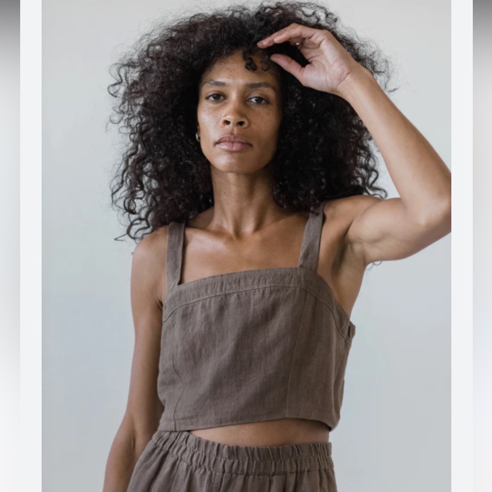 First Rite Lia Tank, Laundered Cocoa, XL